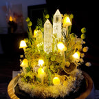 StarArtisans Enchanted Forest Mushroom Lamp Crystal Nightlight